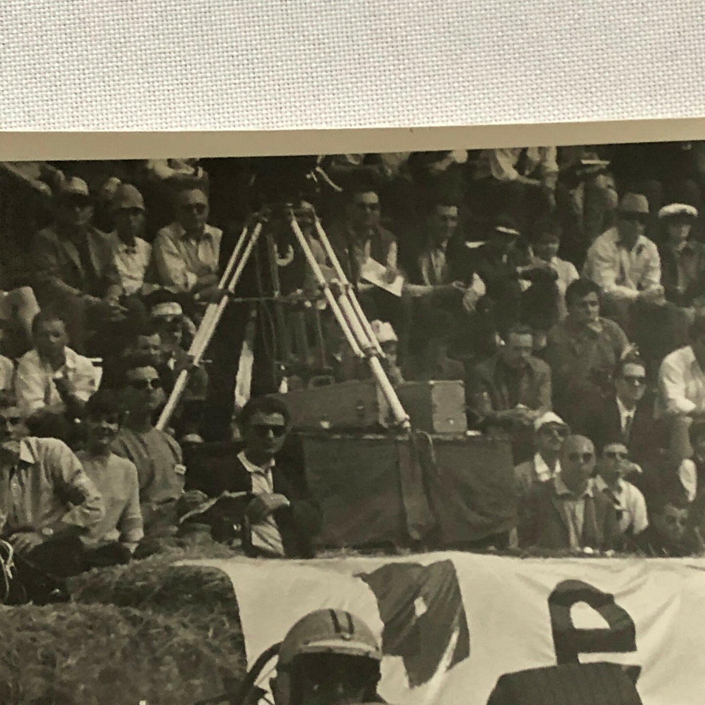Vintage Racing Car Driver Photo Photograph Print 