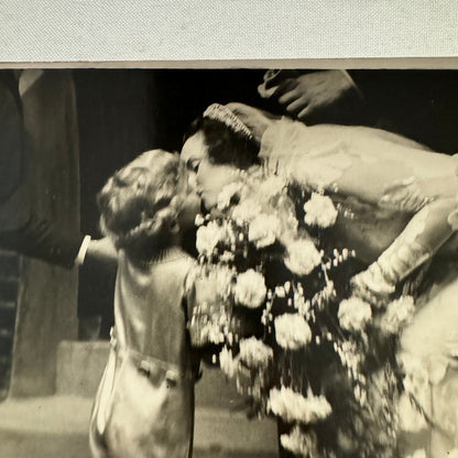 1933 Wedding Press Photo Photograph British London News Agency Cricketer