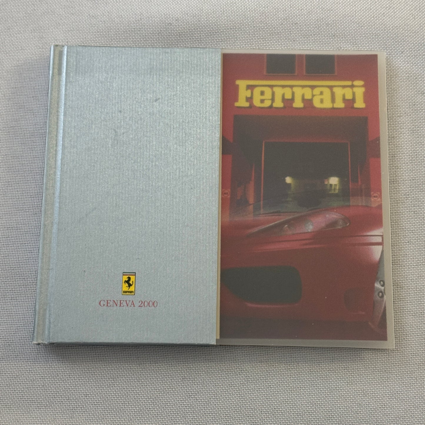 2000 Ferrari Press Kit CD Brochure Ferrari 360 Spider 550 Maranello 456 GT