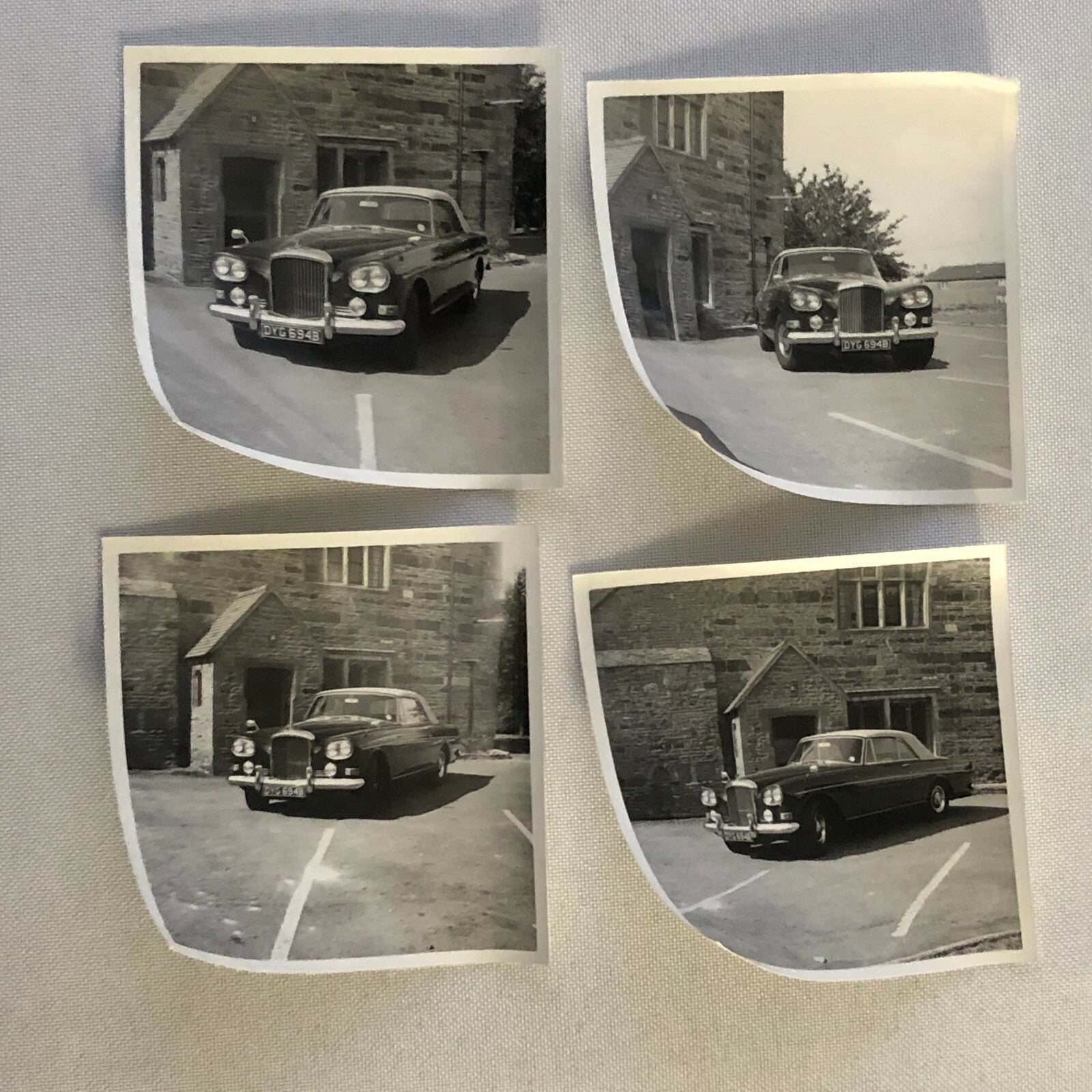 Vintage Bentley S3 Car Photo Photograph Print Lot of 10 