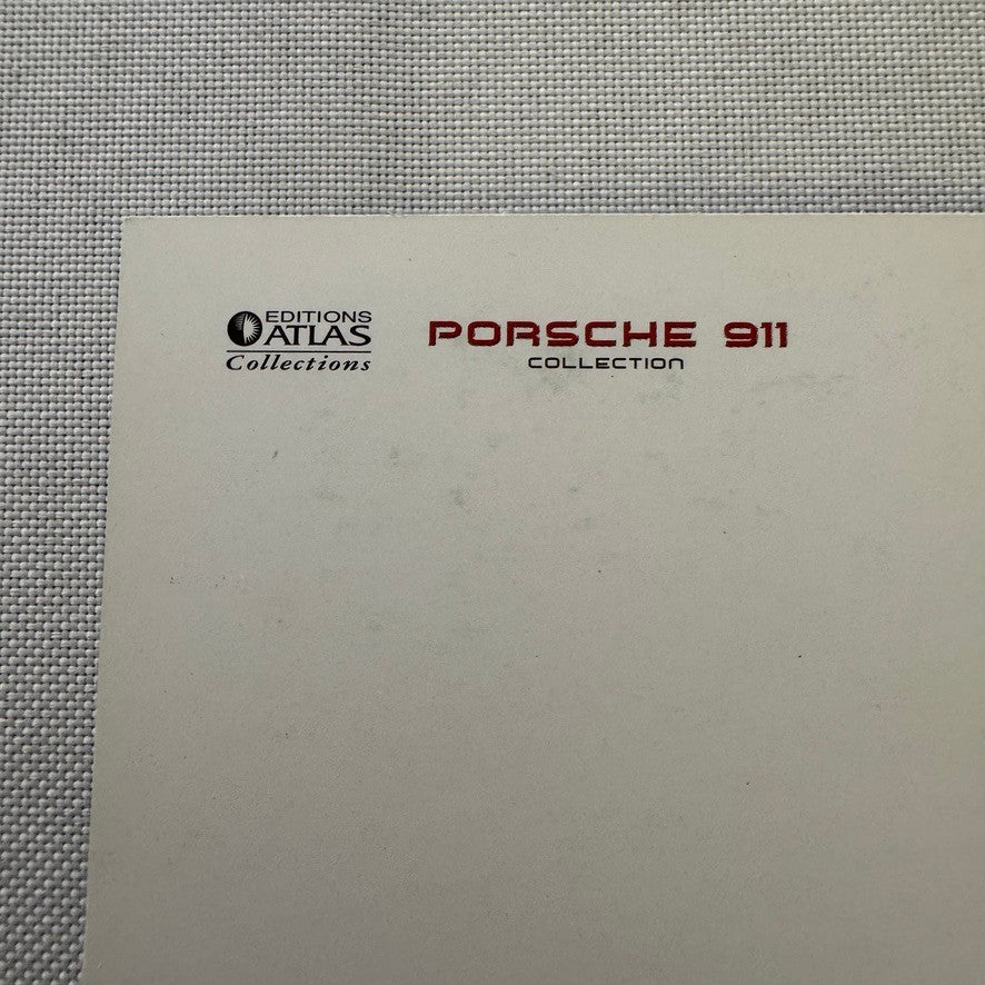 Porsche 911 Car Postcard Vintage Image Printed 2015