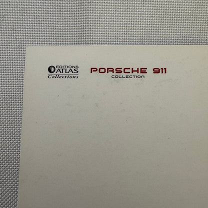 Porsche 911 Car Postcard Vintage Image Printed 2015