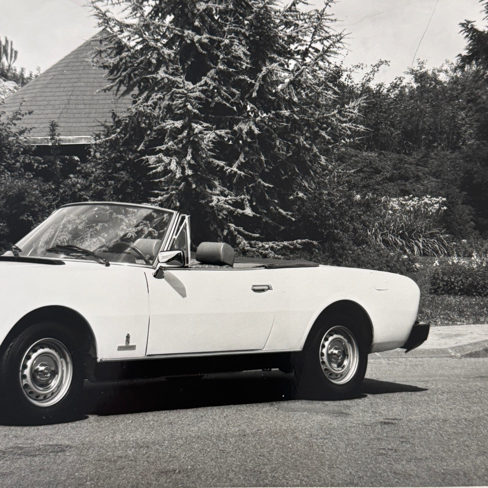 1980 Peugeot 504 Cabriolet Convertible Factory Press Photo Photograph Vintage