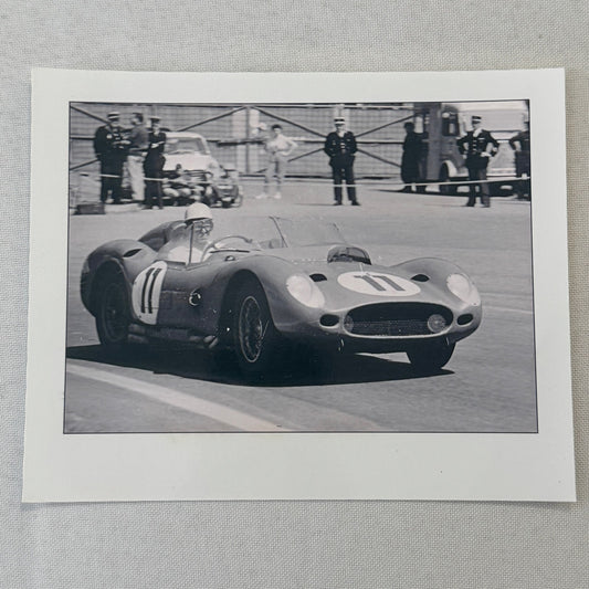 Ferrari 250 Testarossa Paul Frere 1960 24 Hours of LeMans Racing Photo Modern