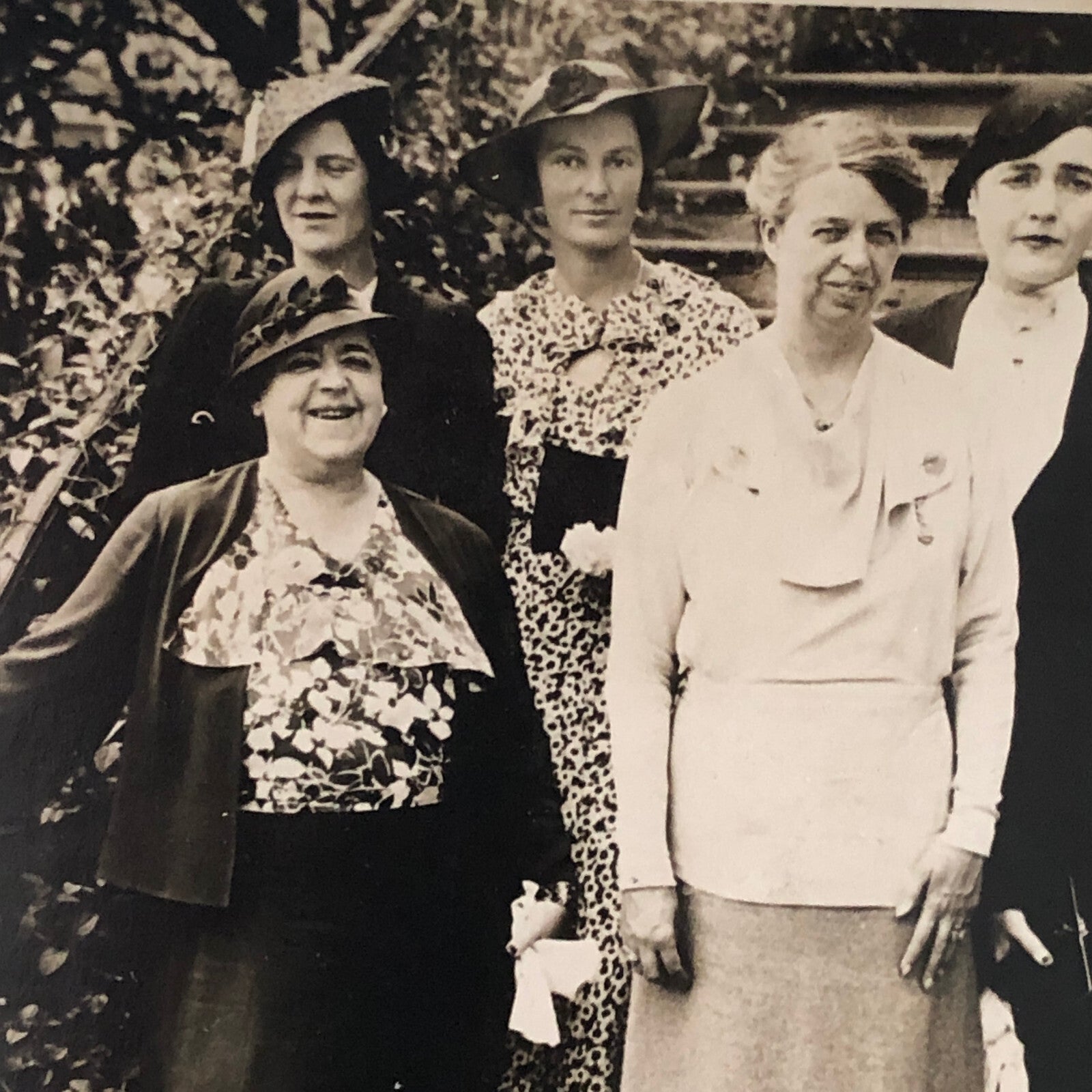 Press Photo Photograph Eleanor Roosevelt First Lady 1934 White House Luncheon
