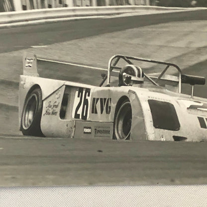 Vintage Racing Car Photo Photograph Print - DPPI Press Photo