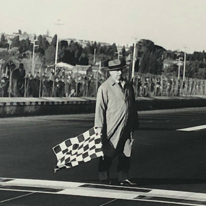 Vintage Sitrling Moss Lotus Racing Photo Photograph Bernard CAHIER