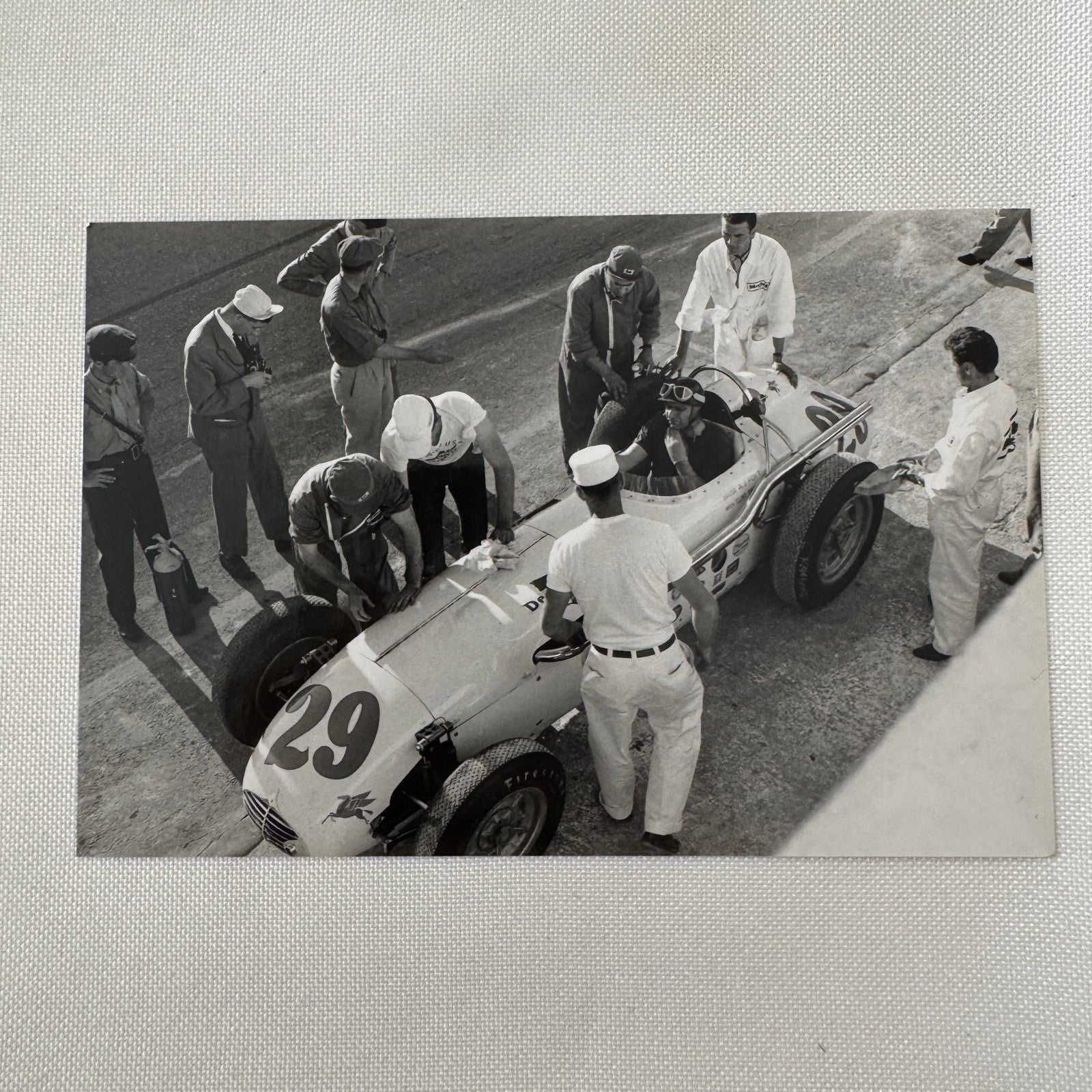 Juan Manuel Fangio 1958 Monza Racing Car Photo Photograph Modern Print