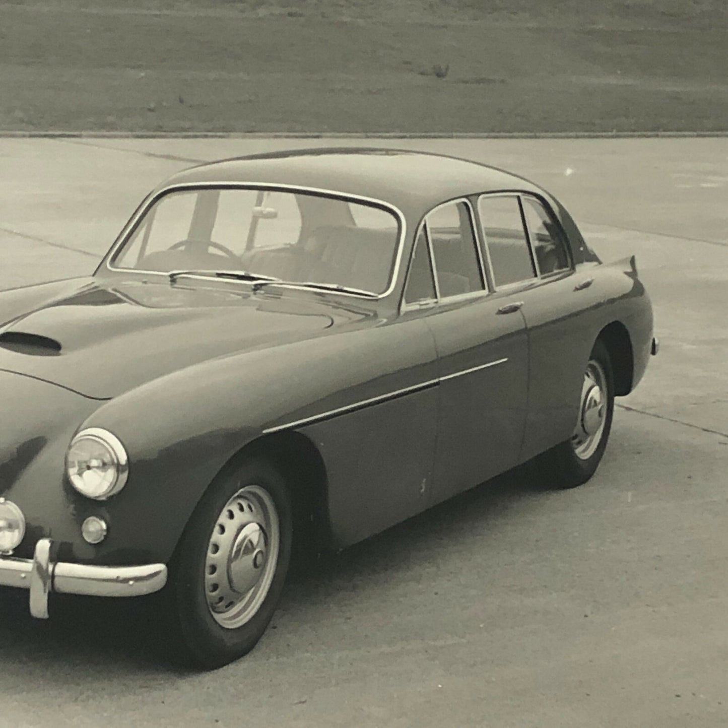 Vintage Bristol 405 Saloon Car Photo Photograph 1956