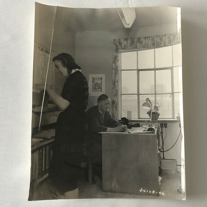 Antique Vintage Factory Company Photo Photograph Lot of 5 ERGO Trailer Denmark 