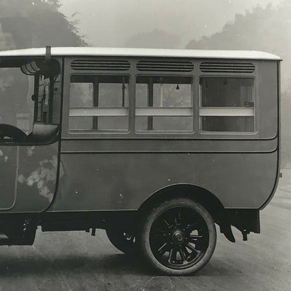 Antique Truck Photo Photograph Vintage Bus Delivery Unidentified Modern Print