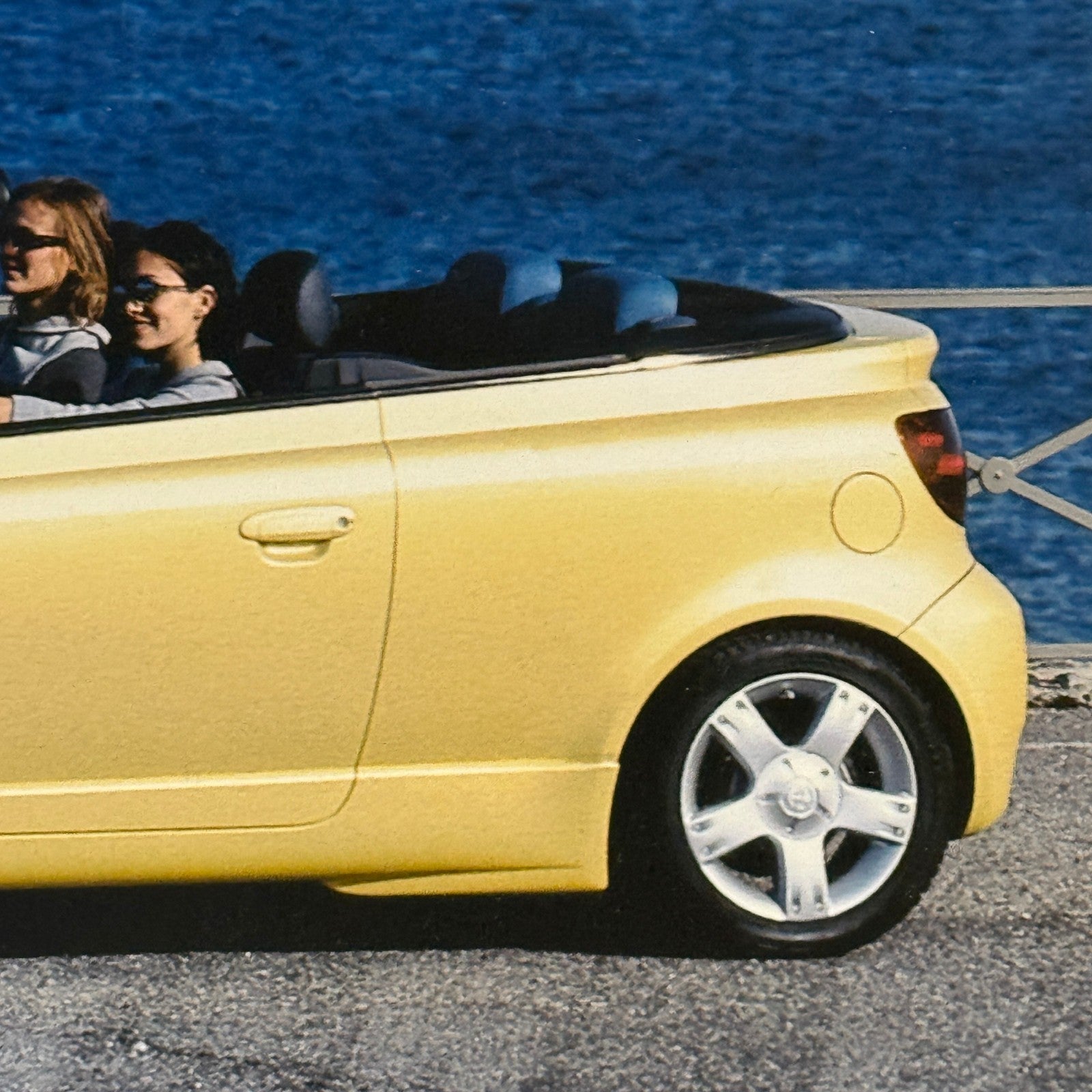 Toyota Yaris Cabriolet Factory Press Photo Photograph Print Yaris Convertible