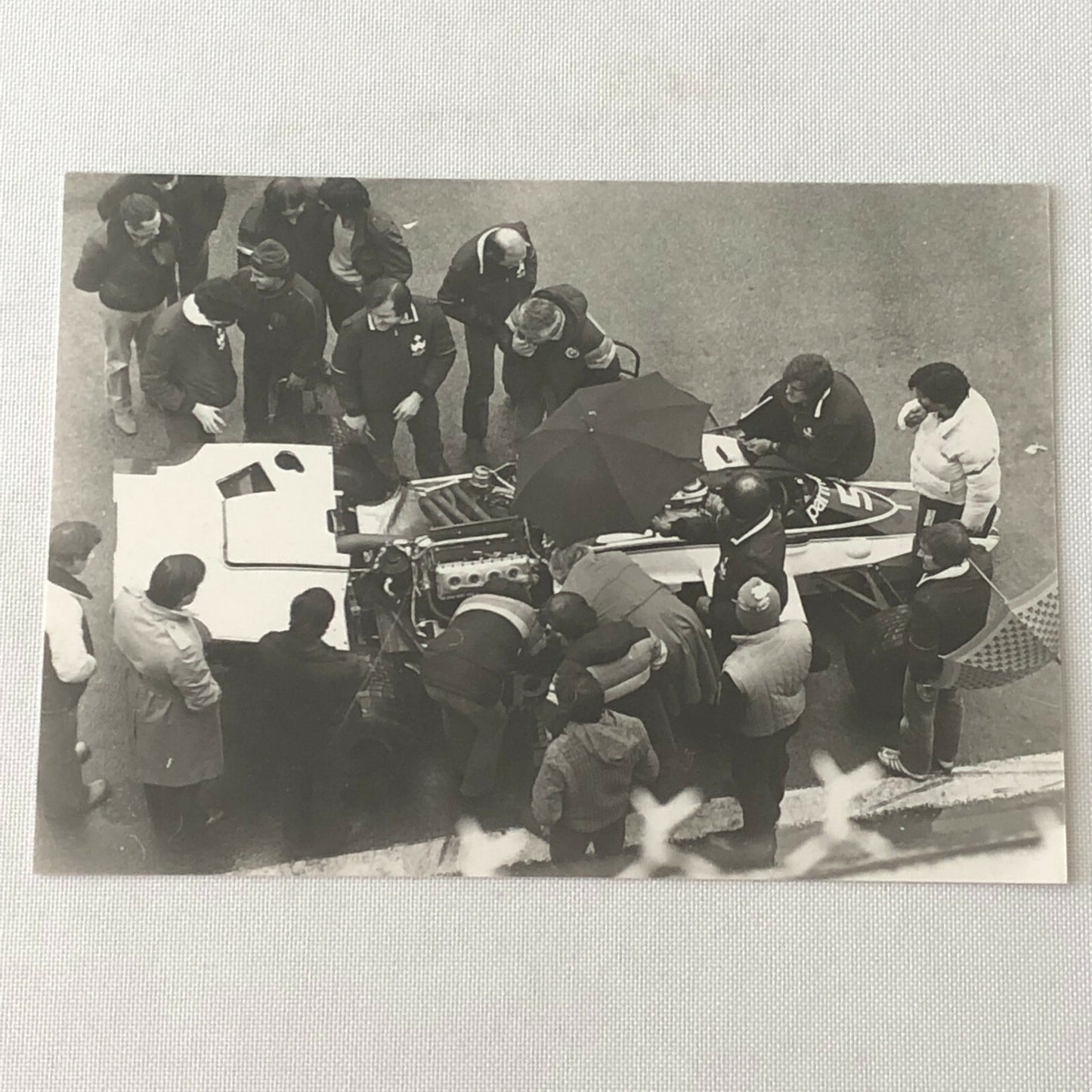 Vintage Brabham BMW Turbo Racing Car Photo Photograph 1980 ? 
