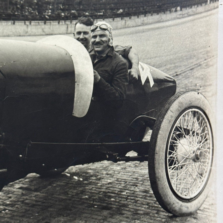 1920 Gaston Chevrolet Indy Racing Photo Photograph Print Tower Studios Vintage