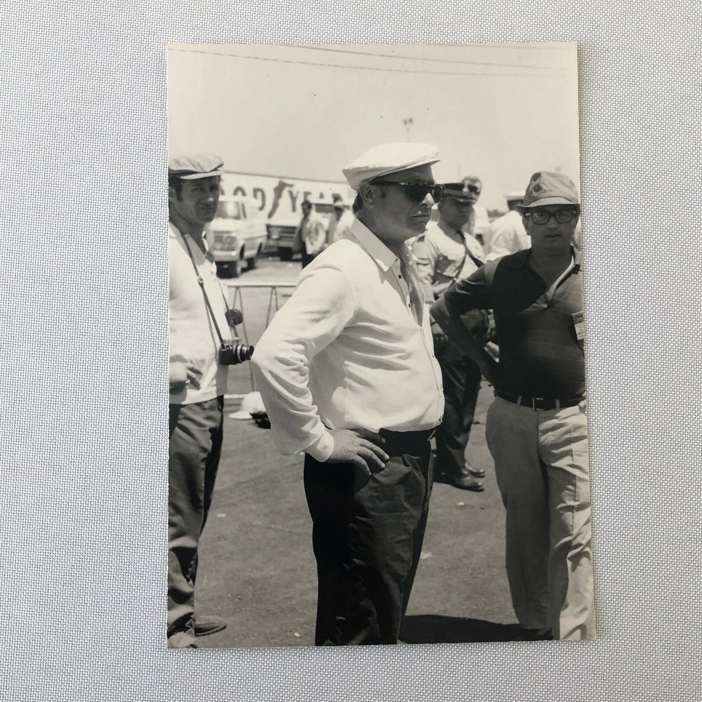 Juan Manuel Fangio at 1970 1000KM Buenos Aires Racing Event Race Photo Print 
