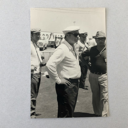 Juan Manuel Fangio at 1970 1000KM Buenos Aires Racing Event Race Photo Print 
