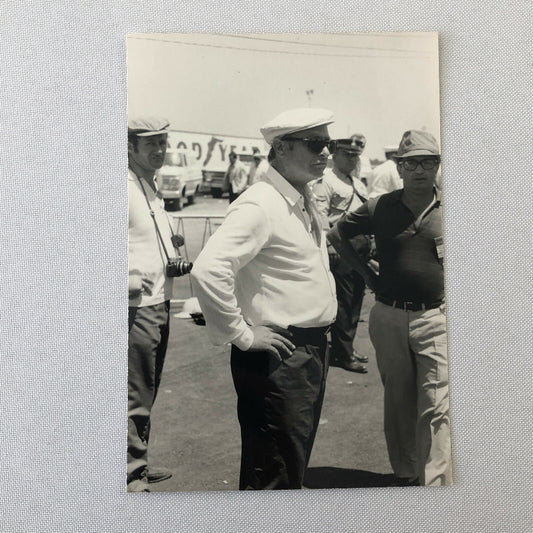Juan Manuel Fangio at 1970 1000KM Buenos Aires Racing Event Race Photo Print 