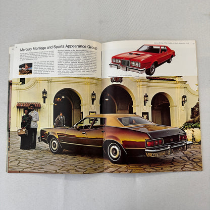 1974 Mercury Car Sales Brochure Catalog Marquis Montego Cougar Comet Monterey