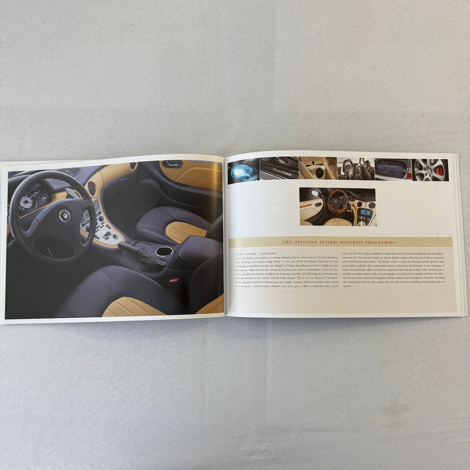 2014 Maserati Press Kit Brochure CD Quattroporte Coupe GT Spyder MC12 +