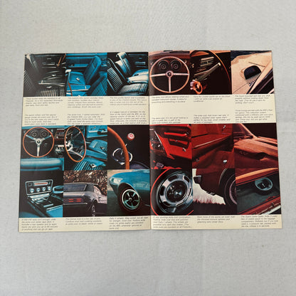 Pontiac Firebird Car Sales Brochure Catalog 400 HO 326 Sprint Advertising