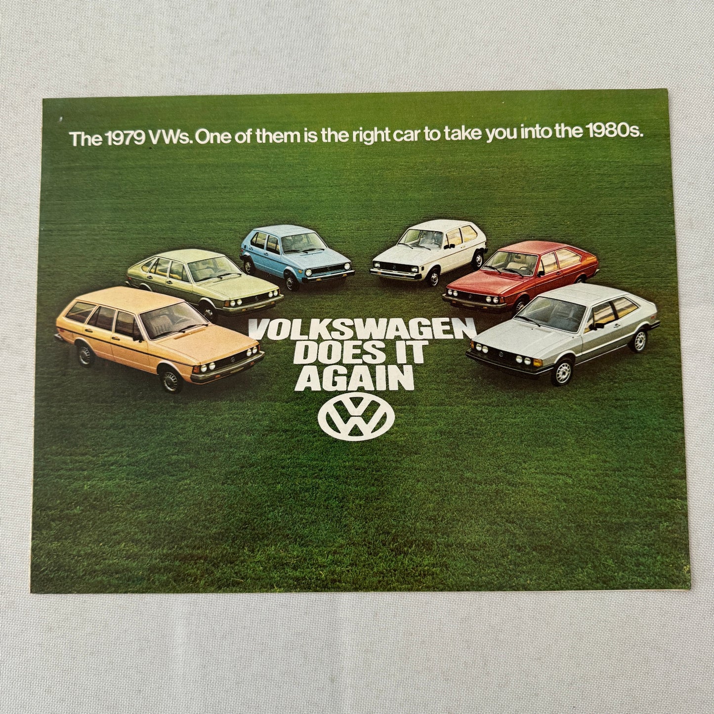 1979 Volkswagen VW Sales Brochure Catalog Scirocco Bus Campmobile Beetle Dasher
