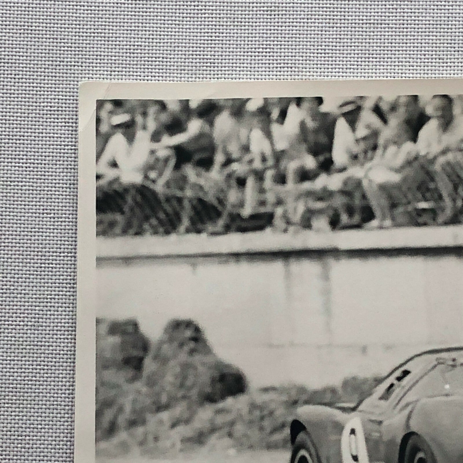 Vintage 1967 Ford GT40 and McLaren ? Racing Photo Photograph Norisring Hawkins 