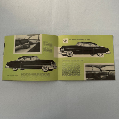 1950 Cadillac Sales Brochure Catalog Sixty One Sixty Two Coupe de Ville Special