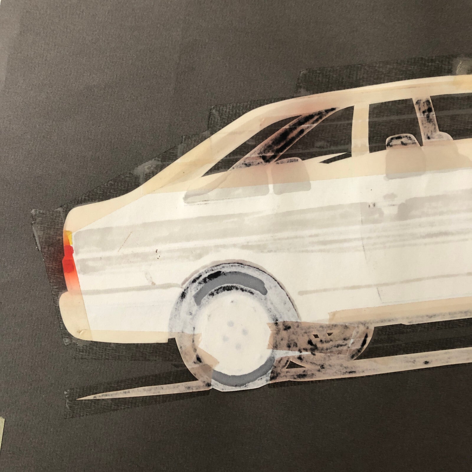 Volkswagen VW Concept Car Illustration Design Drawing Sketch Art Passat Jetta ?