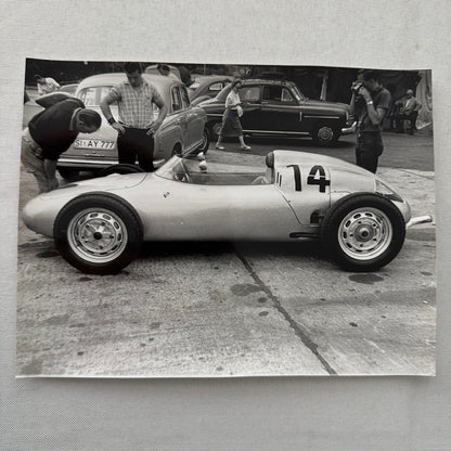 Porsche F2 Avus 1959 Racing Photo Photograph Vintage Image Modern Print