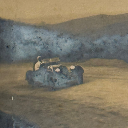Vintage Racing Car Photo Photograph Early Automobile Motorsport