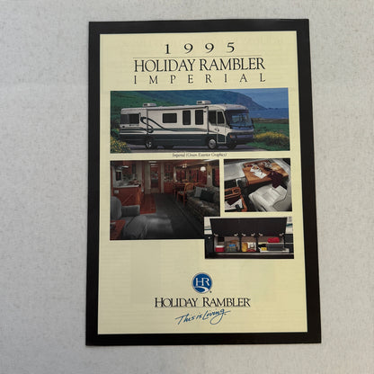 1995 Holiday Rambler Imperial RV Motorhome Camper Sales Brochure Catalog