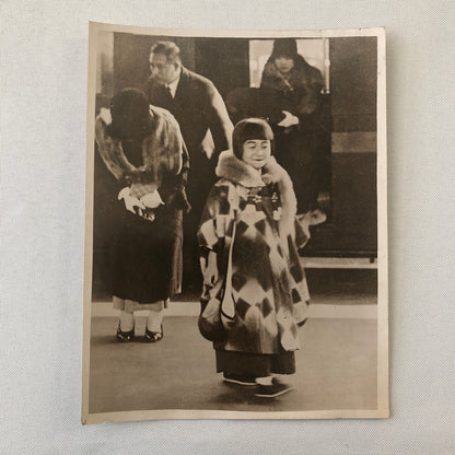 Press Photo Photograph Japanese Emperor Daughter Princess Teru 1933 Japan