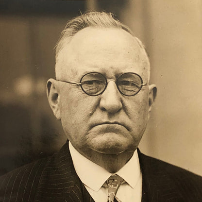 Press Photo Photograph Judge George W English 1926 United States Senate