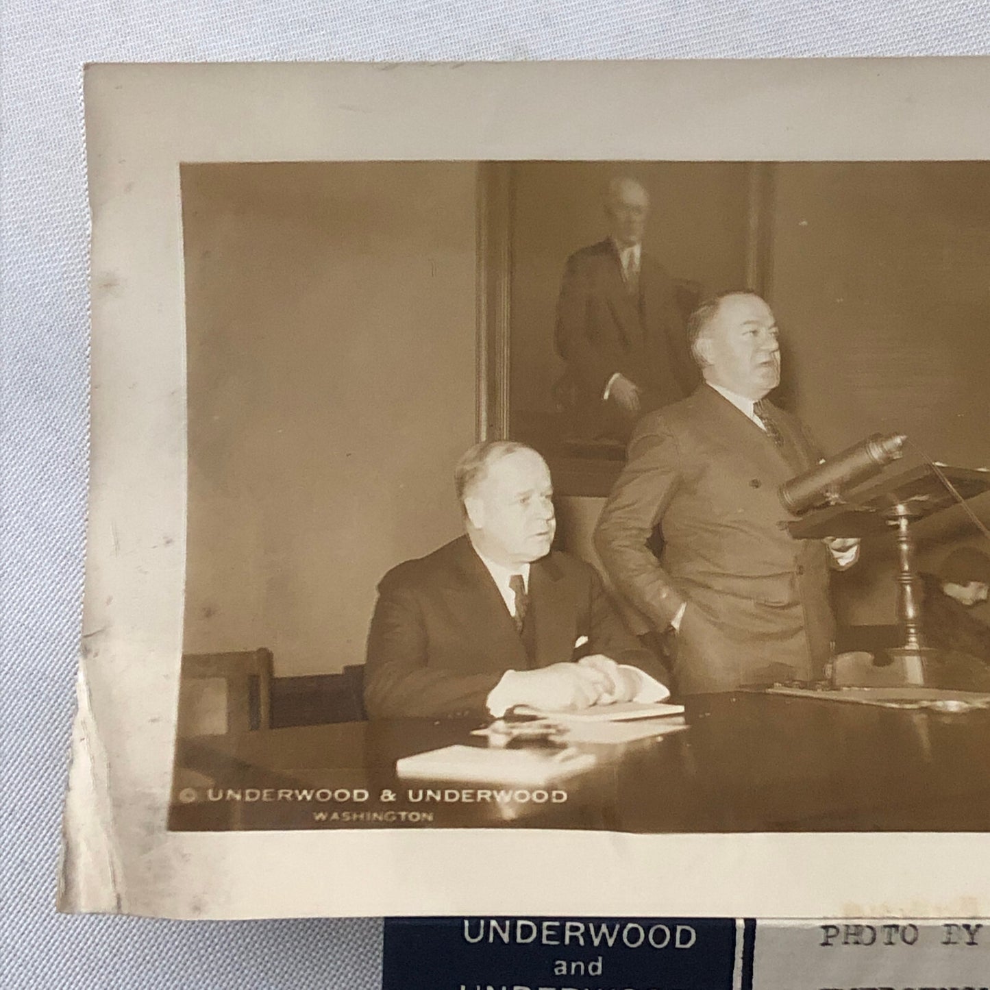 Press Photograph Photo NRA Emergency Council Directors 1934 Underwood Photo