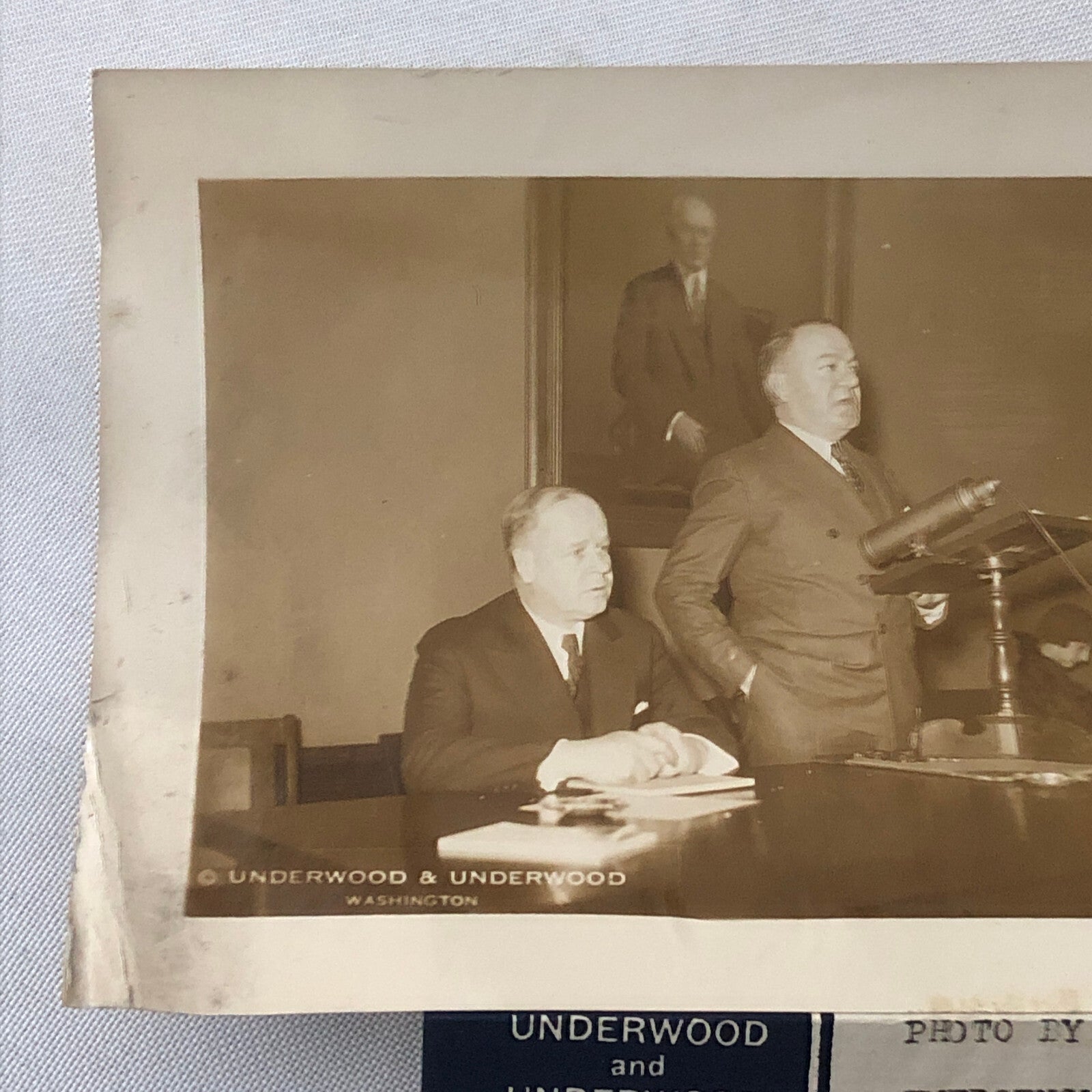 Press Photograph Photo NRA Emergency Council Directors 1934 Underwood Photo