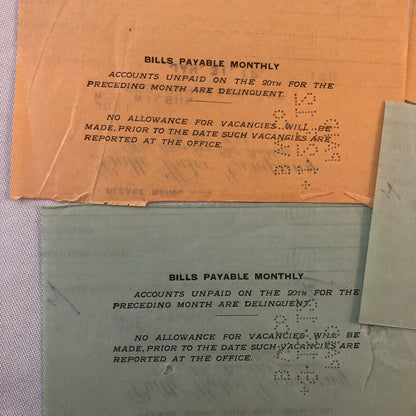 Butte Water Company Butte Montana Newspaper Document Ephemera Lot 9x 1910s