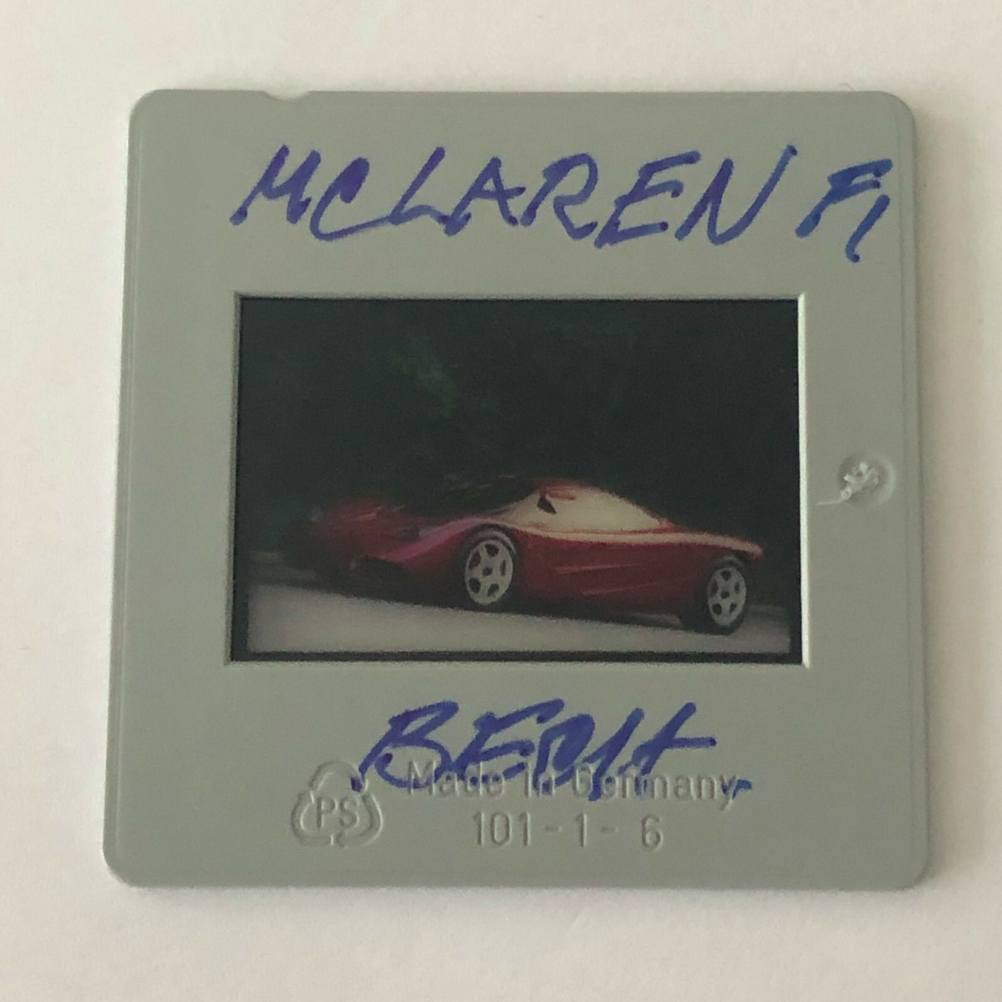 McLaren F1 Supercar 35MM Photo Slide - Photograph Image - 1990s 