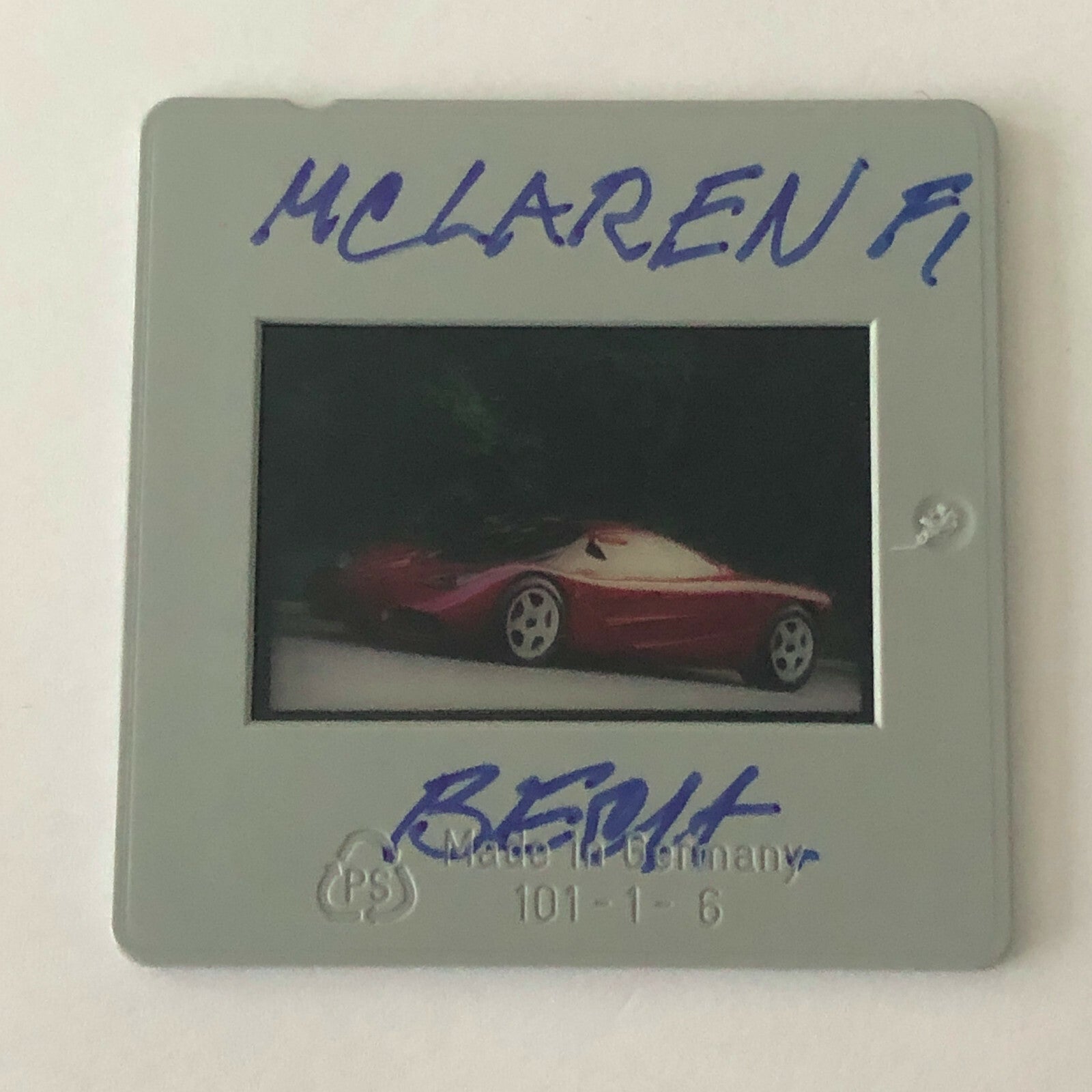 McLaren F1 Supercar 35MM Photo Slide - Photograph Image - 1990s 