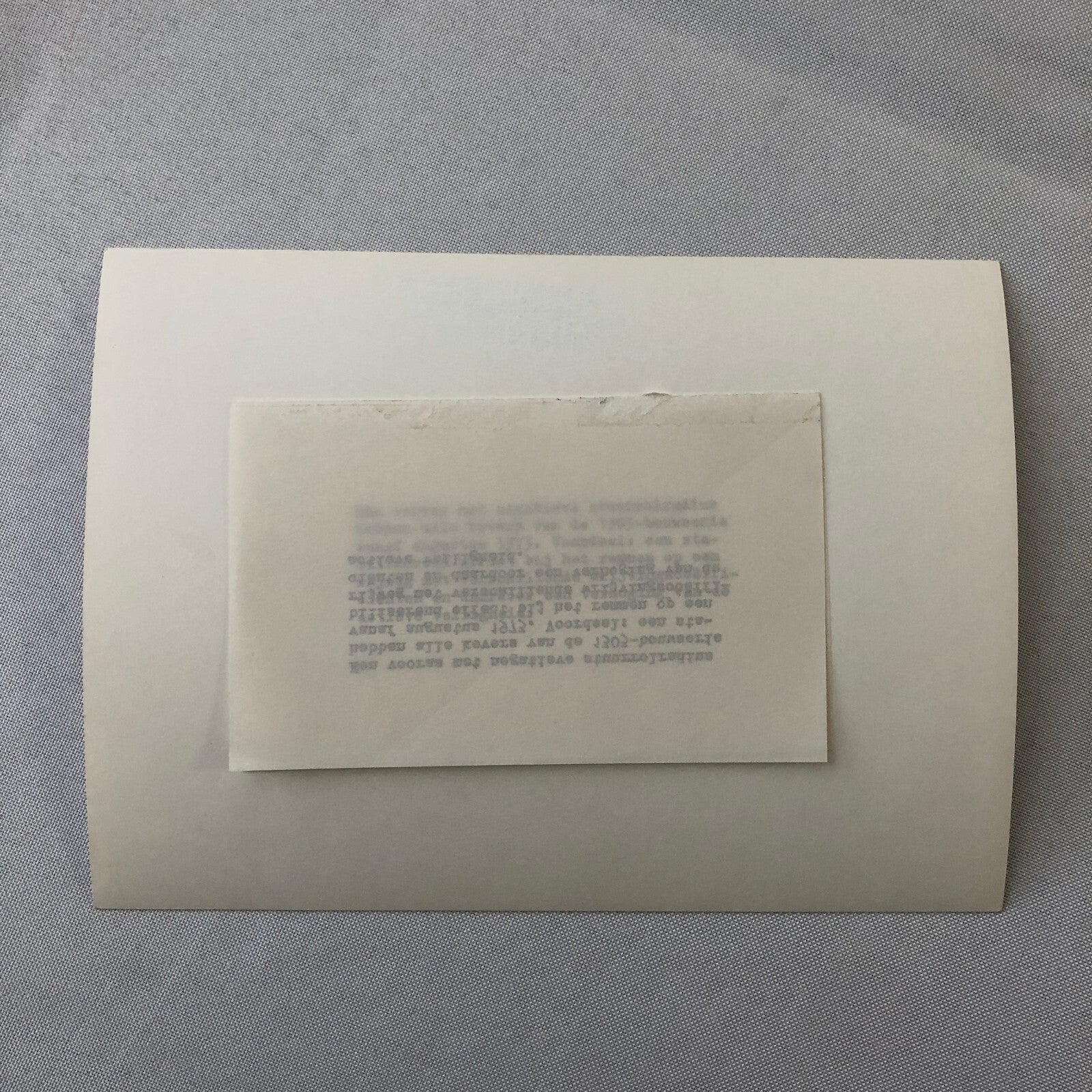 Vintage Volkswagen VW Beetle Factory Press Photo Photograph Print DUTCH Caption