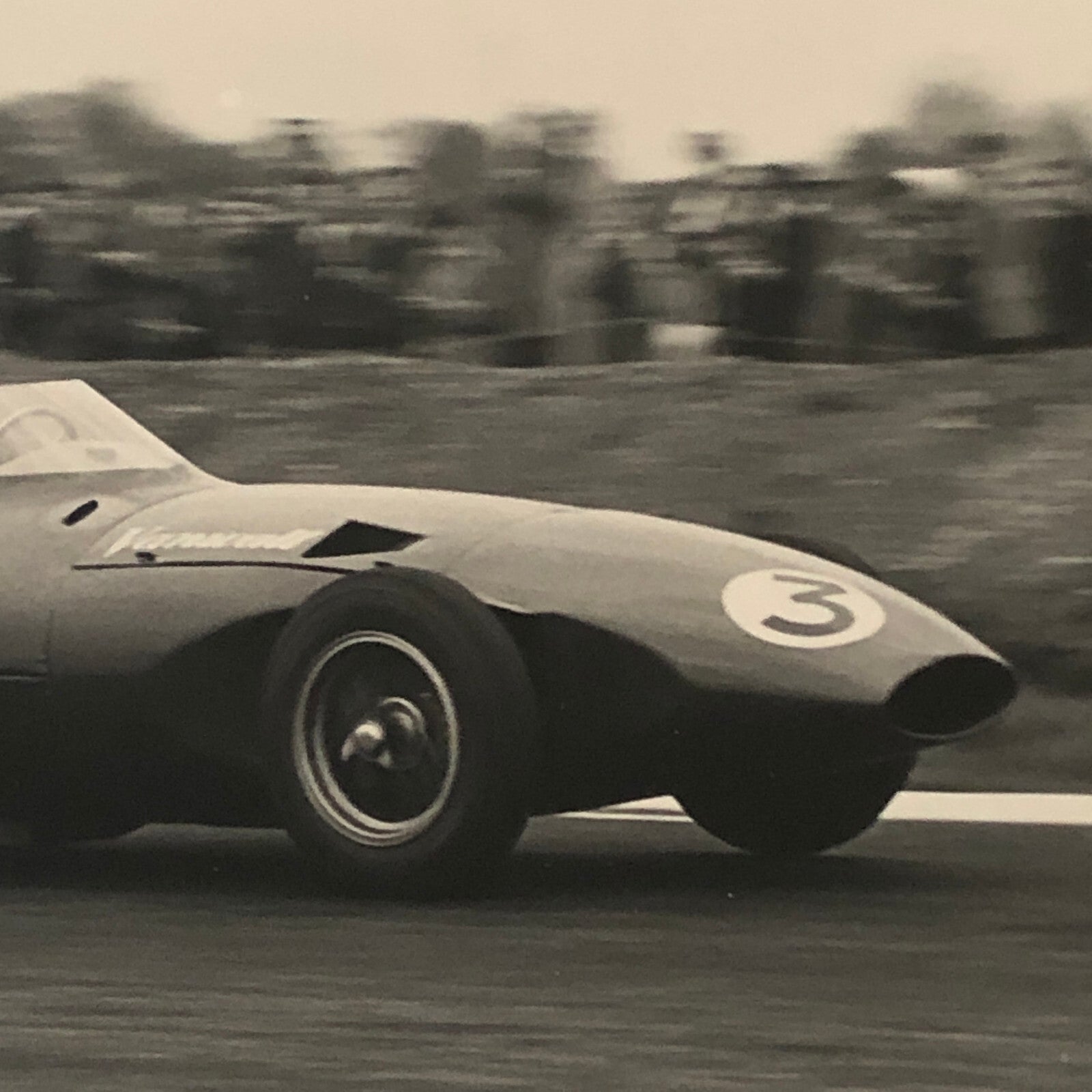 Stirling Moss 1956 International Trophy Race Photo Photograph Print