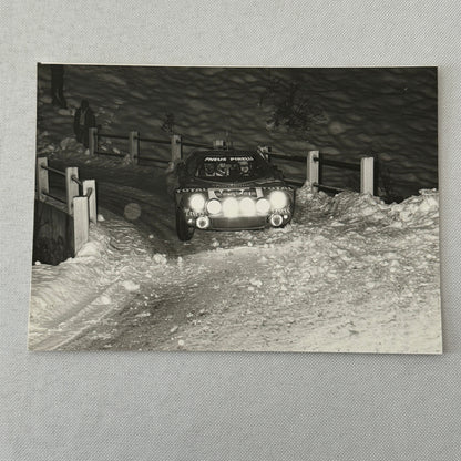 1980 Rallye Monte Carlo Press Photo Photograph DPPI Lancia Stratos HF Car