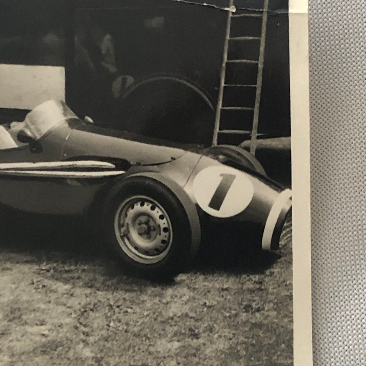 Vintage Racing Car Photo Photograph Print - Tag17313