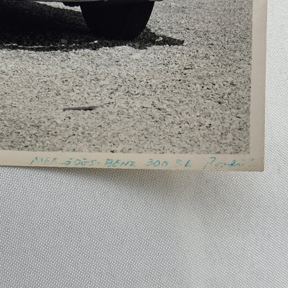 Mercedes Benz 300 SL Roadster Car Photo Photograph Vintage Print Mercedes 300SL