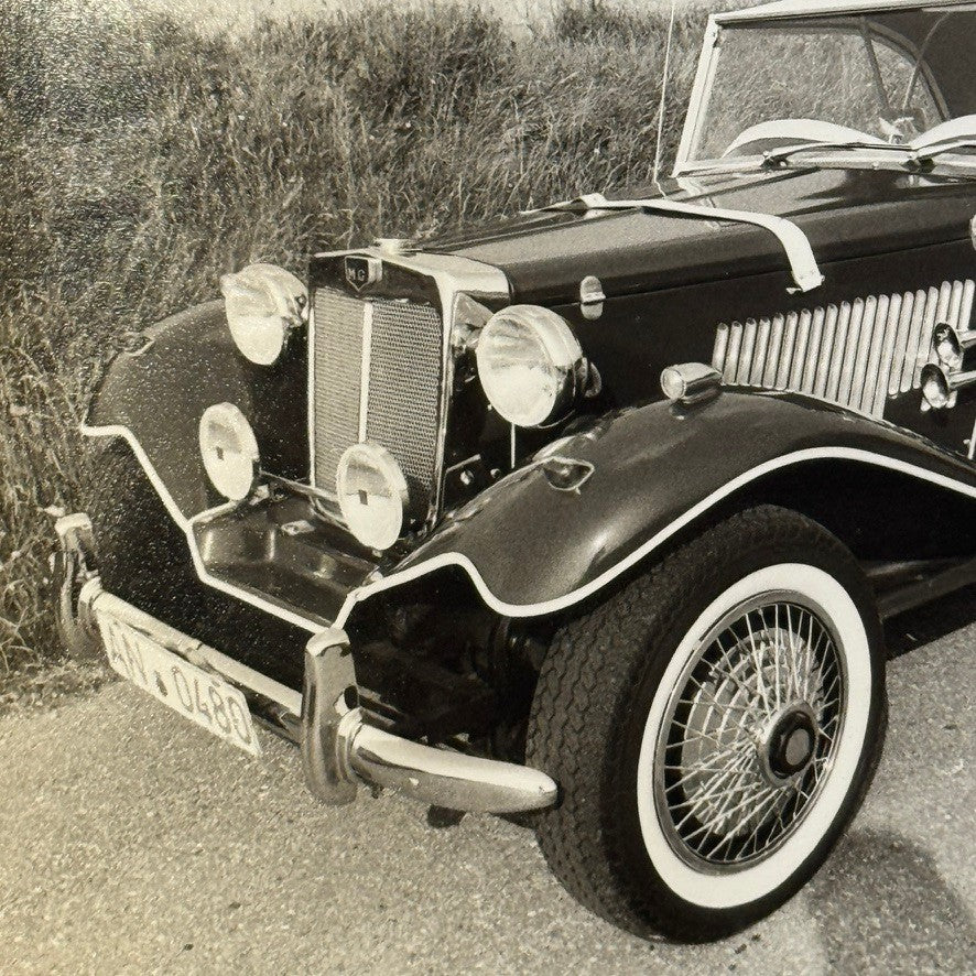 Scheib MG Replica Kit Car Photo Photograph Print Vintage