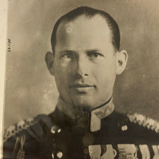 King George of Greece Vintage Press Photo Photograph Political Uncertainty