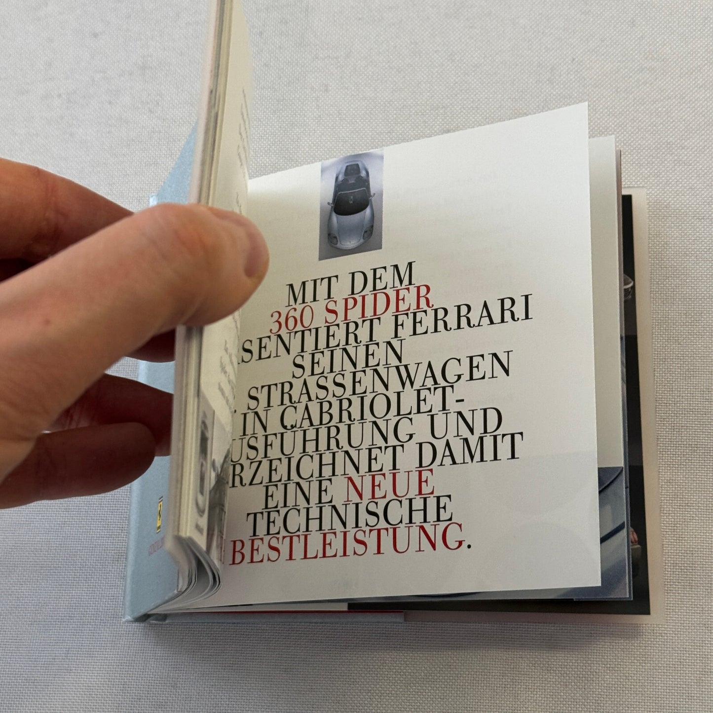 2000 Ferrari Press Kit CD Brochure Ferrari 360 Spider 550 Maranello 456 GT