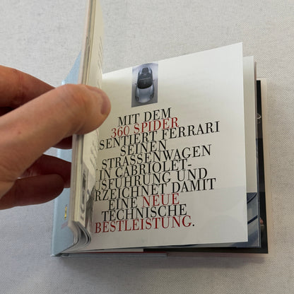 2000 Ferrari Press Kit CD Brochure Ferrari 360 Spider 550 Maranello 456 GT