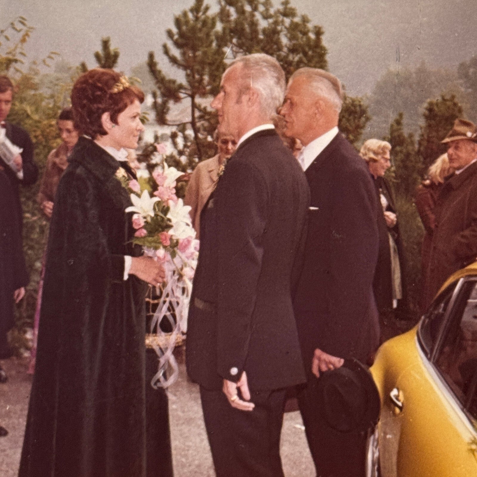 Vintage Porsche 911 Car at Event Photo Photograph Print Lot 2x