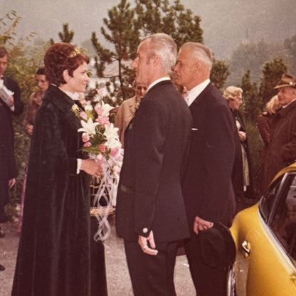 Vintage Porsche 911 Car at Event Photo Photograph Print Lot 2x