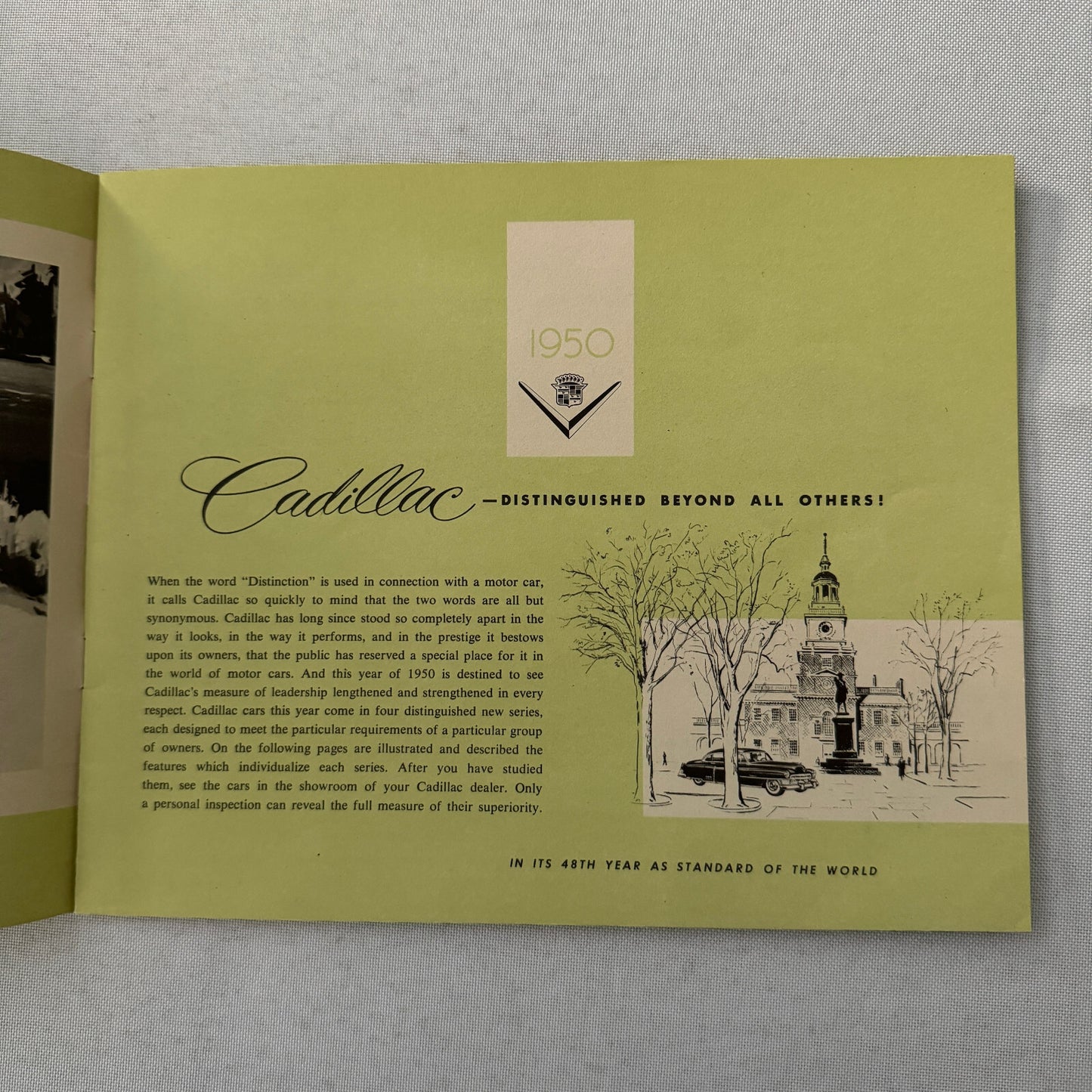 1950 Cadillac Sales Brochure Catalog Sixty One Sixty Two Coupe de Ville Special